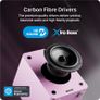 Bluetooth Bookshelf Speakers Pink 60W Image 4