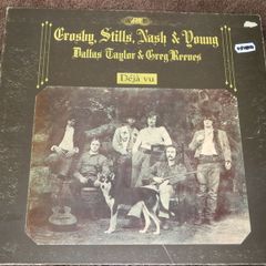 Crosby Stills Nash & Young Deja Vu  Faux-leather Gatefold  Uk Pressing 1970 Lp