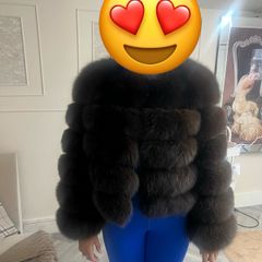 5 Row Saga Furs Fox Fur Coat