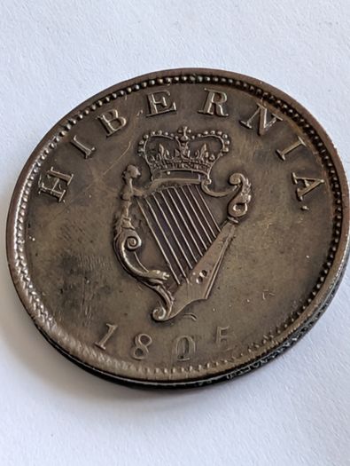 1805 Irish Halfpenny