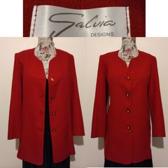 Galvia Designs Of Galway Red Occasion Coat