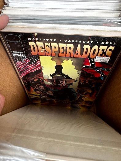 Indie Long Comic Box w 250 Comics for Sale