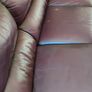 Genuine leather corner 3 seater free Image 5