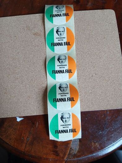 FIANNA Fail stickers ,1970's