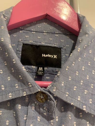 Two-tone denim shirt by Hurley (M) like new