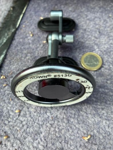 Magnetic car phone holder