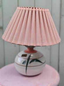 louis Mulcahy Pottery lamp
