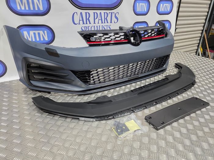 Front Bumper For Vw Golf Mk 7.5 Gti Gtd