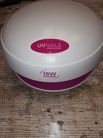 Dezac UVLP5 White/Purple 15W Professional UV Lamp for Nails: good condition