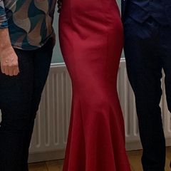 Red debs dress