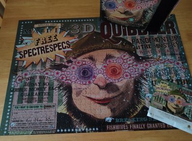 Harry Potter ! The Quibbler Magazine Cover ! 1000 Pcs ! Puzzle ! Jigsaw !