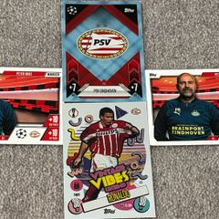 4 PSV match attax cards