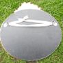 Vintage Oval  Ornate Beveled Wall Mirror Image 6