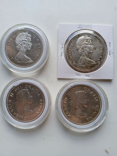 Silver candian dollars