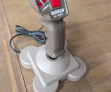 RARE Quickjoy JetFighter SV-126 - Premium Commodore Amiga or C64 Microswitch Joystick - #402