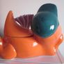 Coconut the little orange dragon novelty cookie jar biscuit jar kitchen storage Image 7
