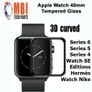 Apple Watch 40mm Tempered Glass 9H Screen Protector for Series 4 5 6 SE Image 3