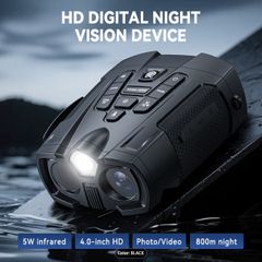 Night Vision Goggles with 10X Digital Zoom & 5000mAh Battery- Night Vision Device, 4-inch Display