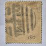 Great Britain 1883 Queen Victoria 5s Shilling Rose SG 180 / 181 - Crisp B.P.O. DEPOT Parcel Cancel. P1f2 Image 2
