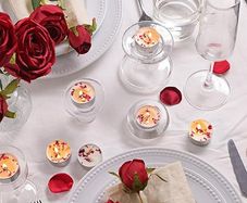 Set of Rose Scented Tea Lights