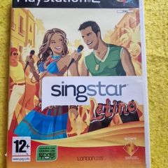 Singstar Latino Portuguese version PlayStation2 Ps2 Games Original
