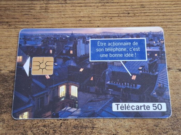France Phonecard "Bourse Actions France Telecom", used, 9/1997, 50 Units - free standard postage