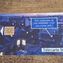 France Phonecard "Bourse Actions France Telecom", used, 9/1997, 50 Units - free standard postage