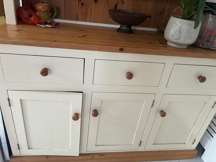 large pine dresser