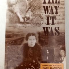 The Way It Was Book