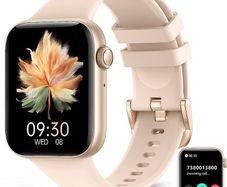 SALE Smart Watch with Call Function, 1.85" Full Touch Bluetooth Call Smartwatch for Men Women, Fitness Tracker with Heart Rate Monitor, Sleep Monitor, IP67