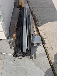 Electric roller shutter  garage door