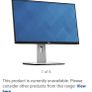 Dell Ultrasharp U2417HJ 24" 1920 x 1080 Resolution, 1080p with Wireless Charging Stand featuring In-Plane Switching (IPS) Technology, DisplayPort/Mini-DisplayPort/HDMI Inputs, Image 7