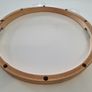 Yamaha Vintage Hoop Snare Side 14" 10 hole lug ear Image 3