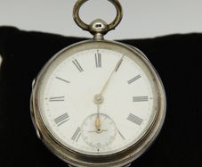 Vintage Silver Cased by Alfred Moss Jacobs Pocket Watch