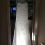 Size 12 White Wedding Dress & veil Image 5