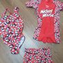 speedo mickey swimsuit, unisex uv suit, aquashorts Image 3