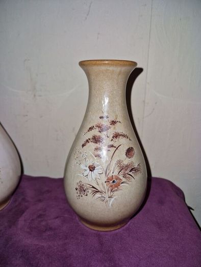 Matching pair of West German vases