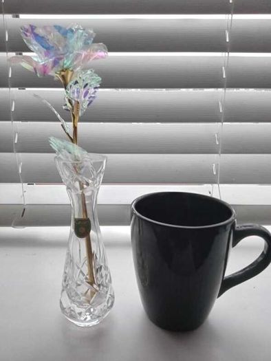 Cavan little crystal vase