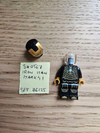 lego iron man mk41, set 76125