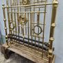 amazing four foot vintage brass bed FINAL REDUCTION... Image 6