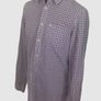 JACK WILLS Purple White Gingham Check Long Sleeve Cotton Shirt M includes postage Image 4