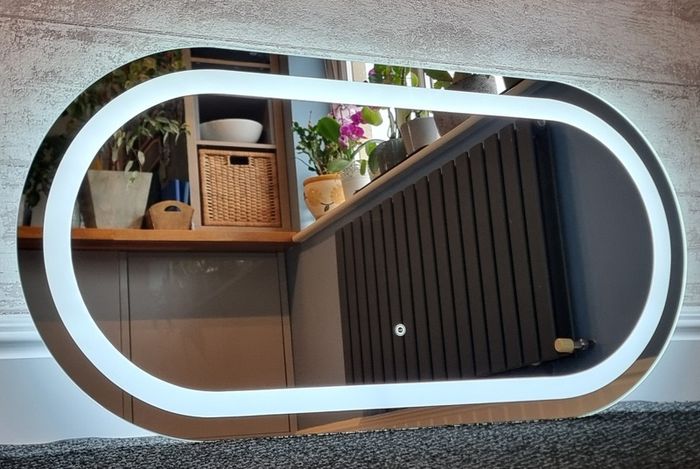 LED Bathroom Mirror 100x50cm Made in EU