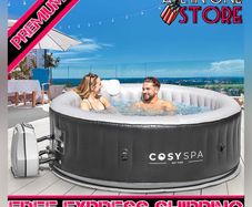 Inflatable Hot Tub Spa 2022 Model Outdoor Bubble Hot Tub 2 6 Person Capacity Quick Heating (FREE SHIPPING)