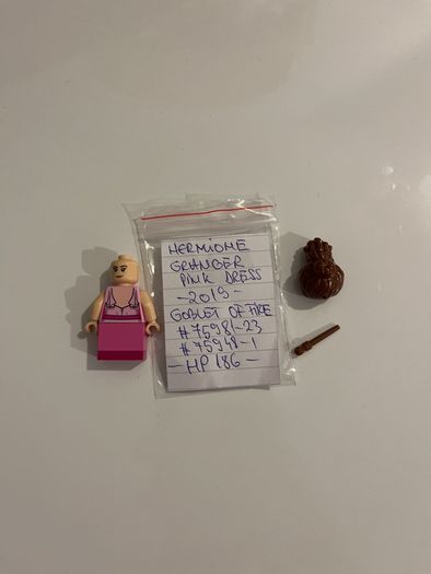 Lego Hermione Granger minifigure