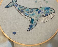 Hand Embroidered pieces.