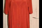 Red brick top size UK18 EU46 Postage included