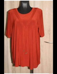Red brick top size UK18 EU46 Postage included