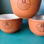 3 x Tuscan Terracotta Bowls Image 2
