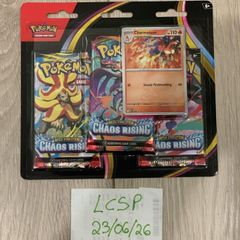 Pokemon Chaos Rising 3-Pack Blister [Charmeleon]