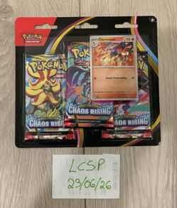 Pokemon Chaos Rising 3-Pack Blister [Charmeleon]